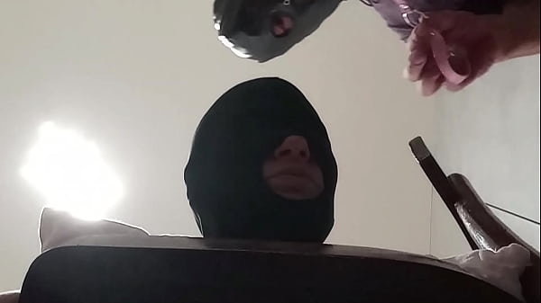 Preview – Tied up, blindfolded and ballgagged milf gets fucked in her mouth, pussy and ass